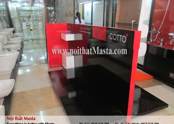 THIẾT KẾ NỘI THẤT CỬA HÀNG COTTO - HÀ ĐÔNG
